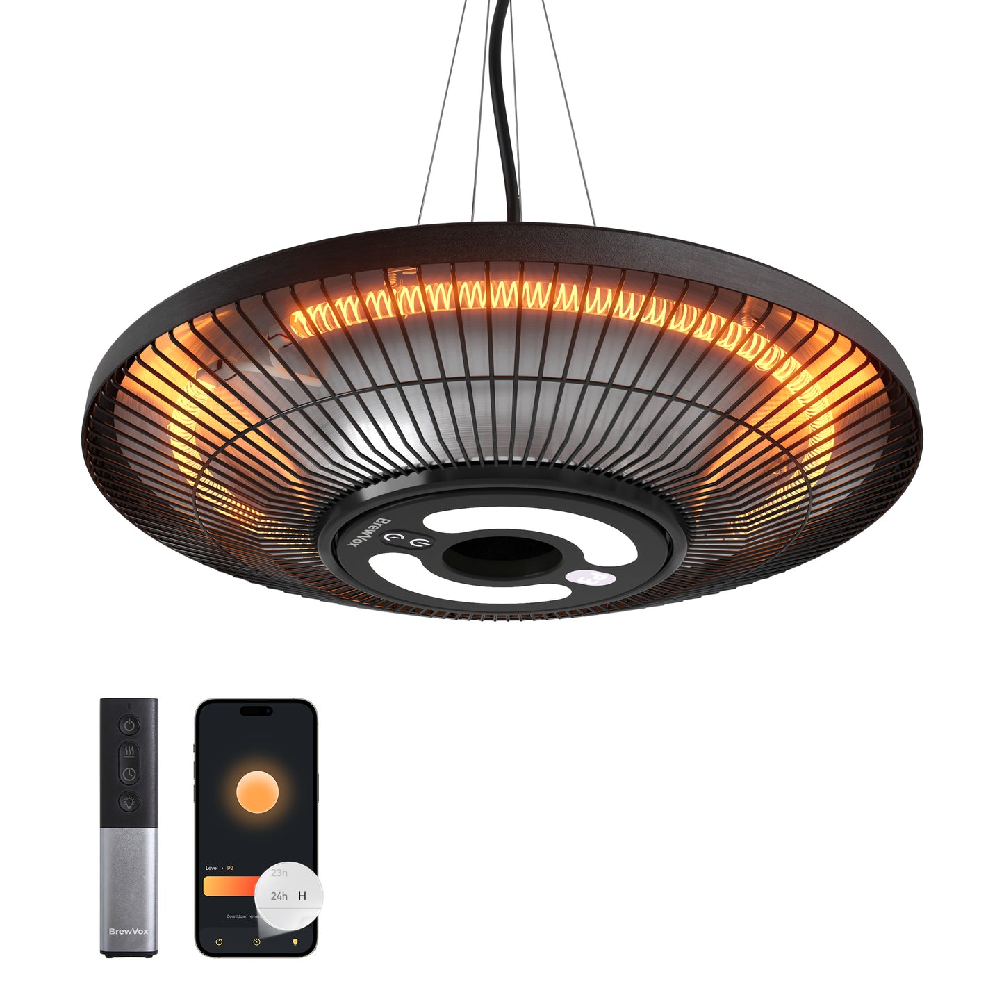 BrewVox Smart Hanging Heater