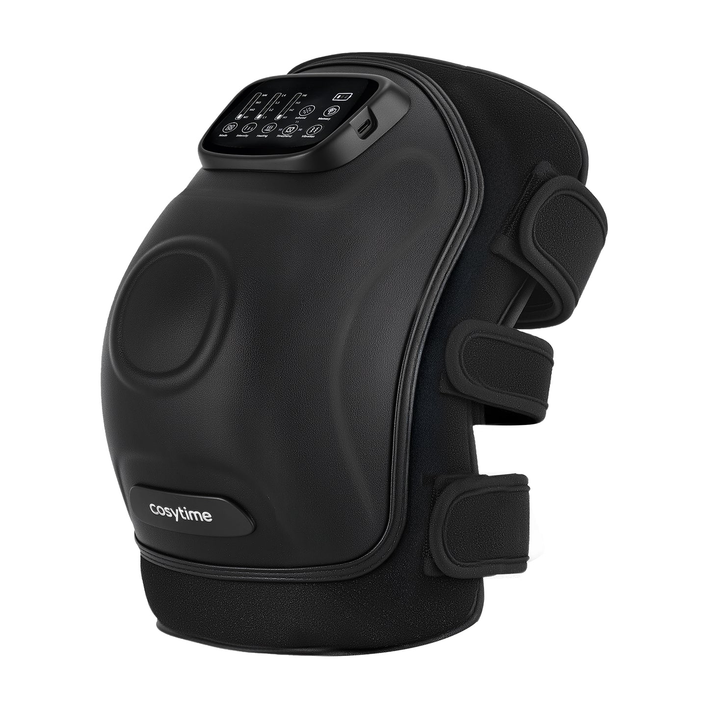 Cosytime 4-in-1 Cordless Knee Massager with 14-Airbag Compression, 3 Vibration Modes, 4 Heat Levels, and Red Light Therapy, 5000mAh Large Battery for Joint Comfort, 769887563298