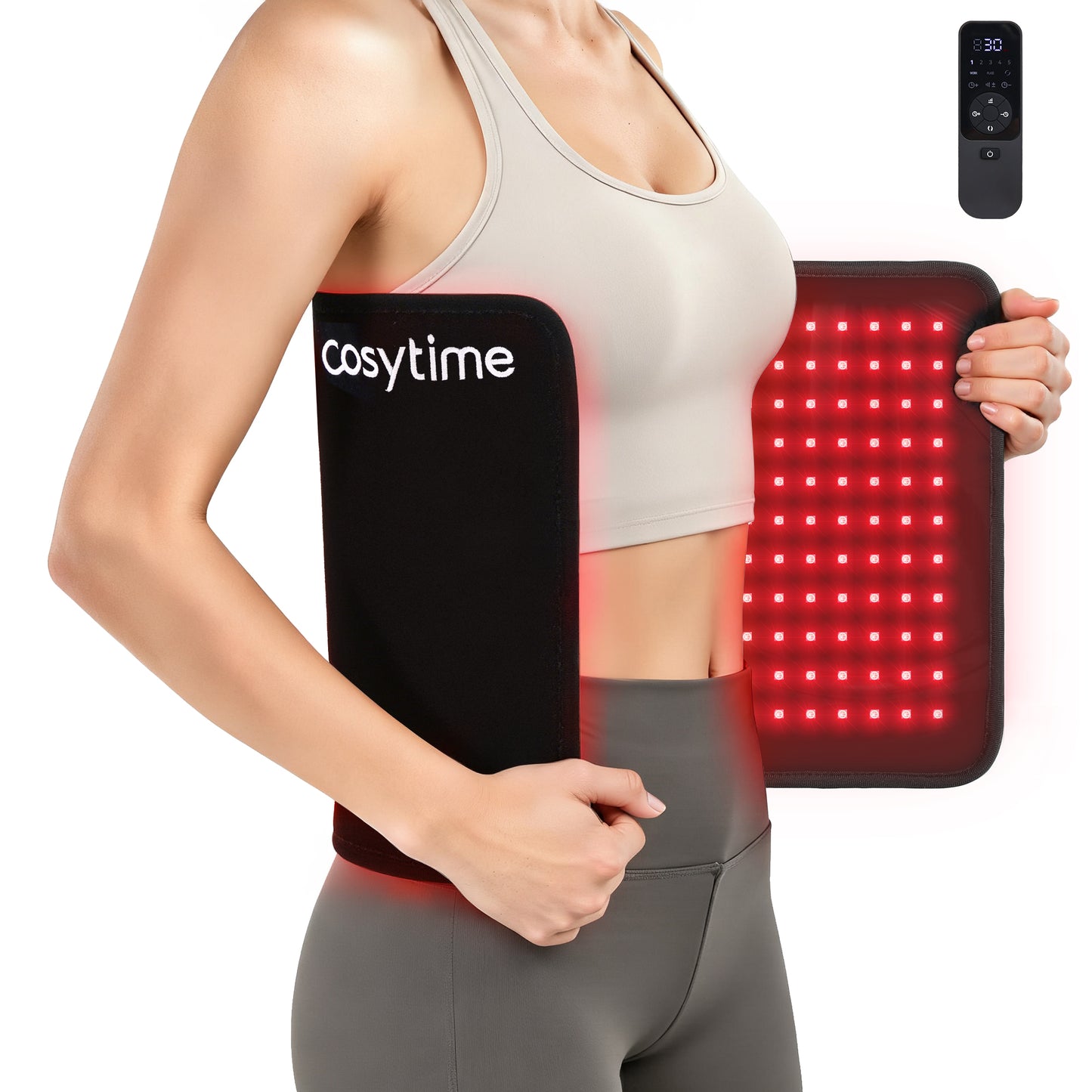 Cosytime Red Light Therapy Mat, 13" x 26"