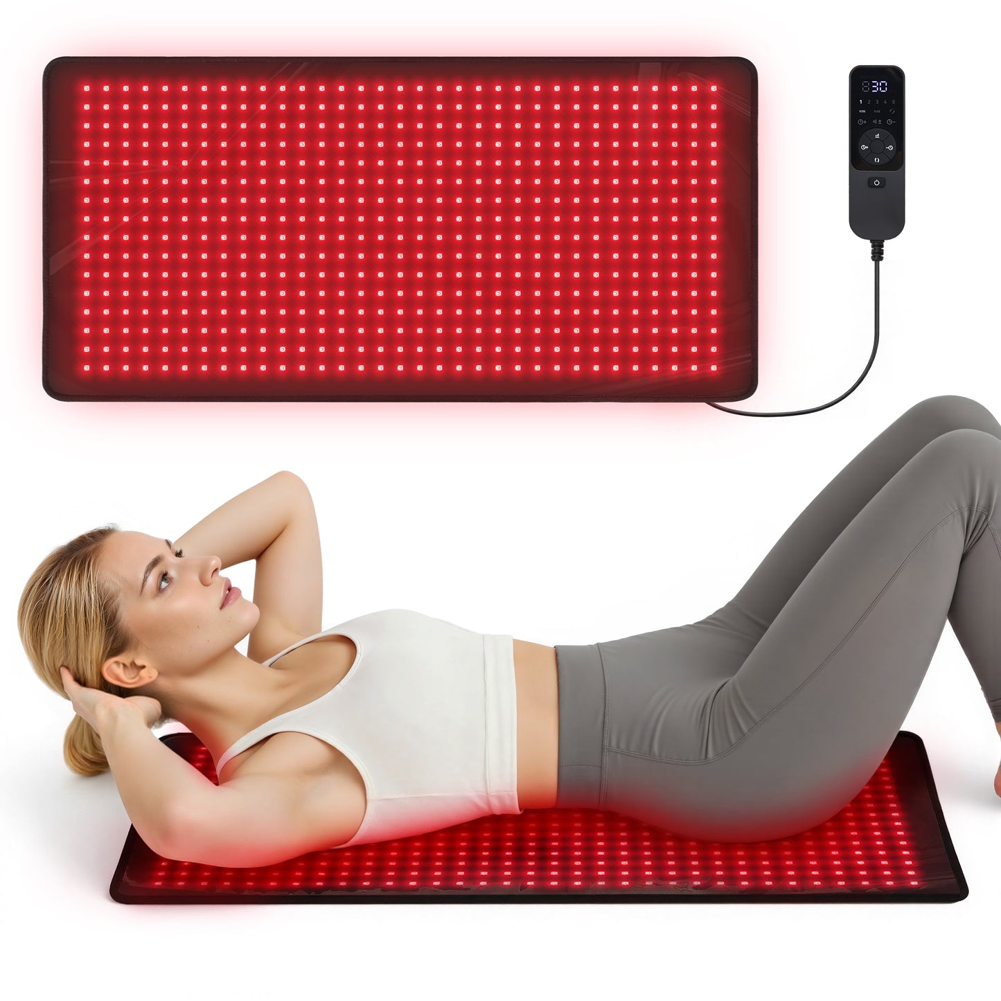 Cosytime Red Light Therapy Mat, 17" x 35"