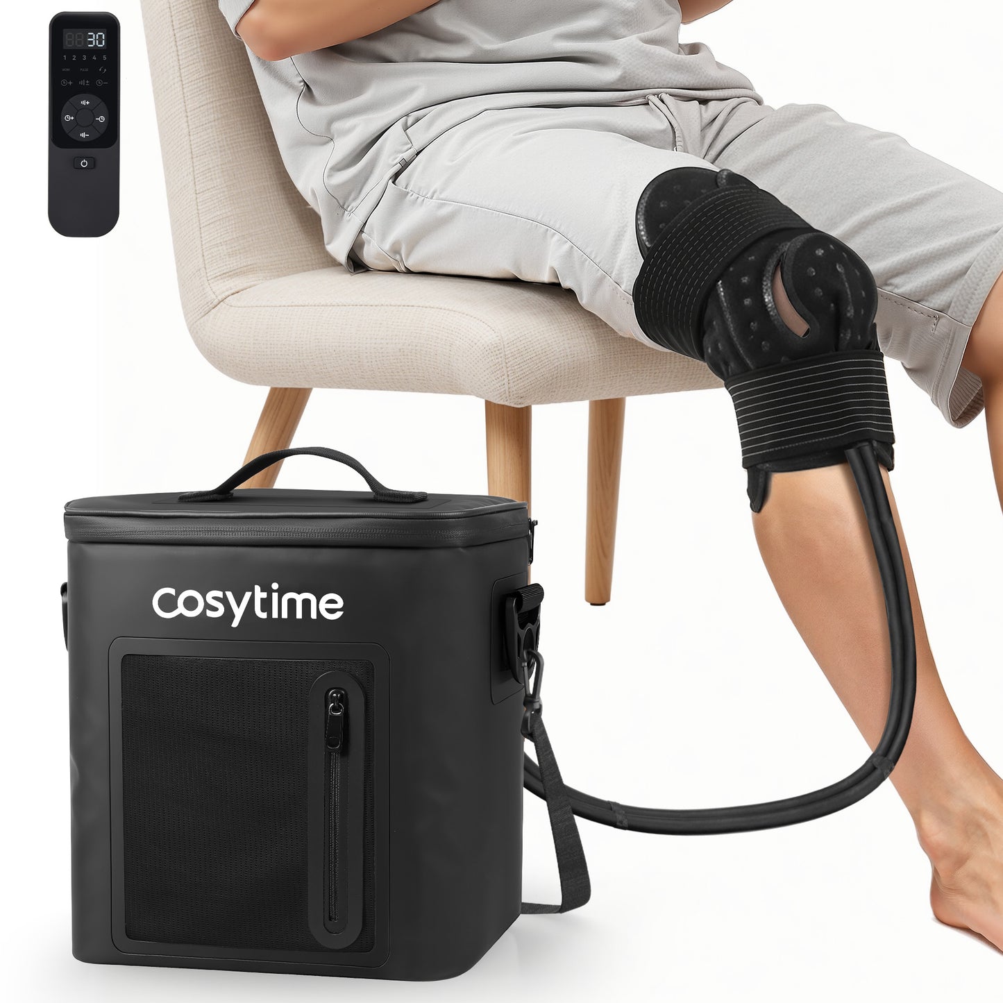 Cosytime Cold Therapy Machine, Matte Black